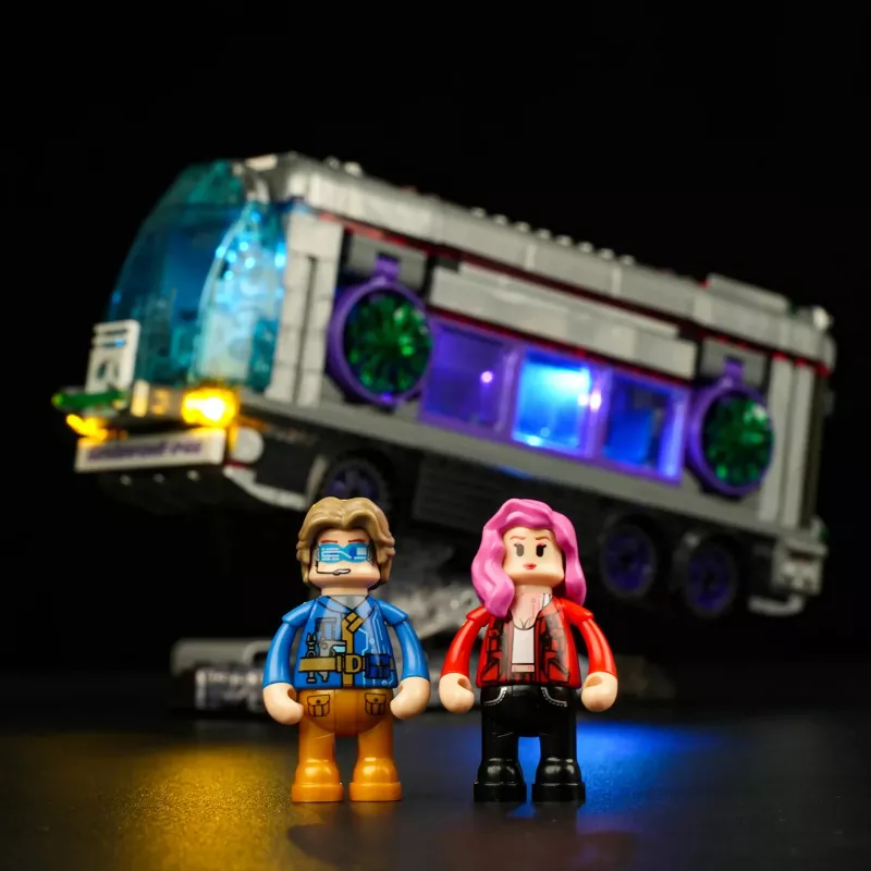 Cyberpunk Neoncity – Ateities autobusas, konstravimo žaislas