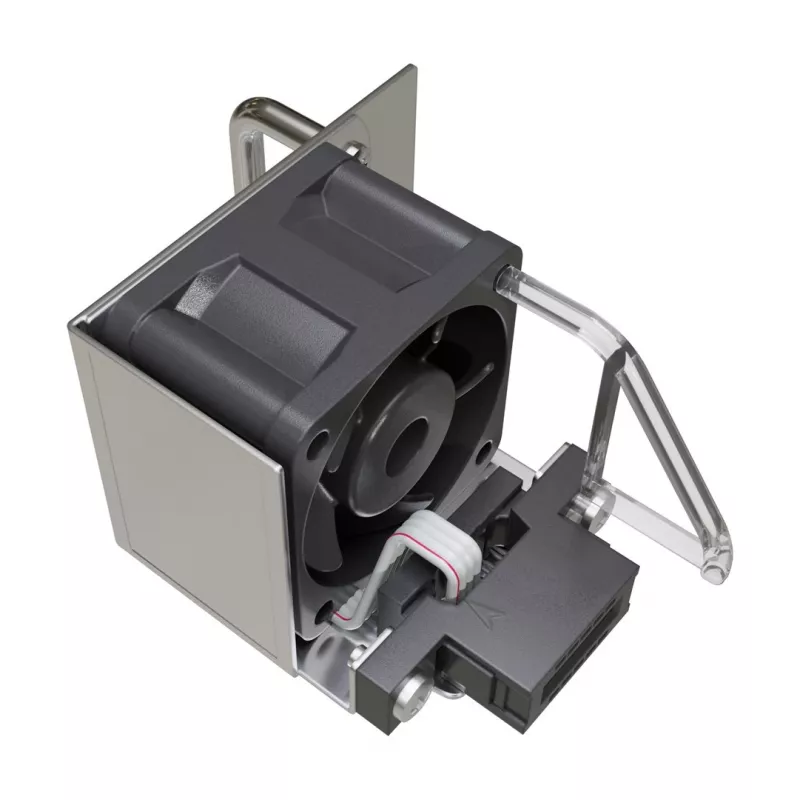 MikroTik MT-HOTSWAPFAN ventiliatorius, juodas, nerūdijantis plienas, suderinamas su MikroTik CCR2216-1G-12XS-2XQ