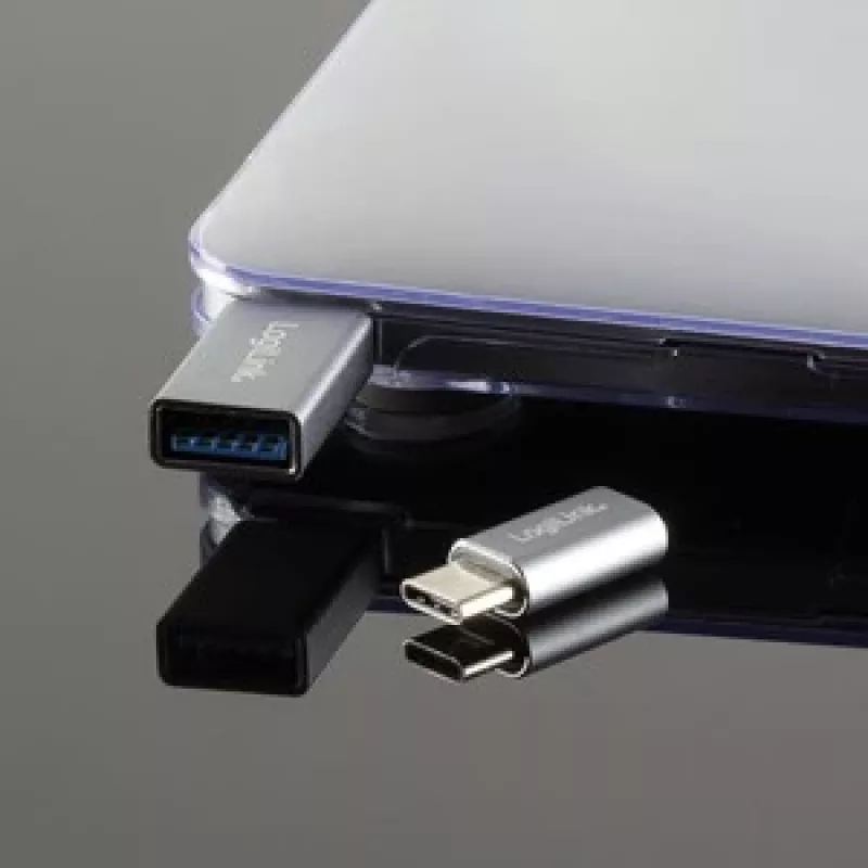 LogiLink AU0042 adapteris USB-C į USB 3.2 Gen 1 kištukas kompaktiško dizaino
