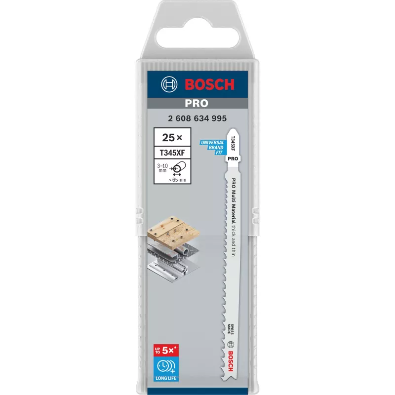 Siaurpjuklio peilis Bosch 2 608 634 995 didelio tikslumo pjovimui