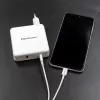 Qoltec GaN Charger FAST 108W | 5-20V | 3-4.7A | USB C | Balta