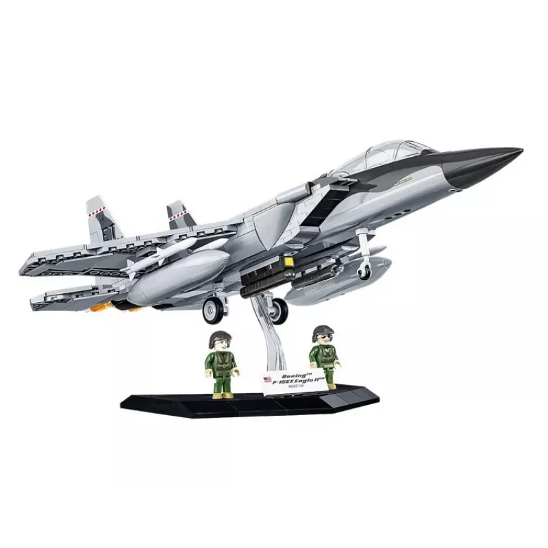 Cobi Building Blocks Boeing F-15EX Eagle II modelio rinkinys COIB-5900, kolekcinis mastelio konstrukcinis rinkinys