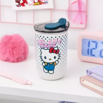Termo kelioninis puodelis Paladone PP13768HK Hello Kitty 400 ml nerūdijančio plieno