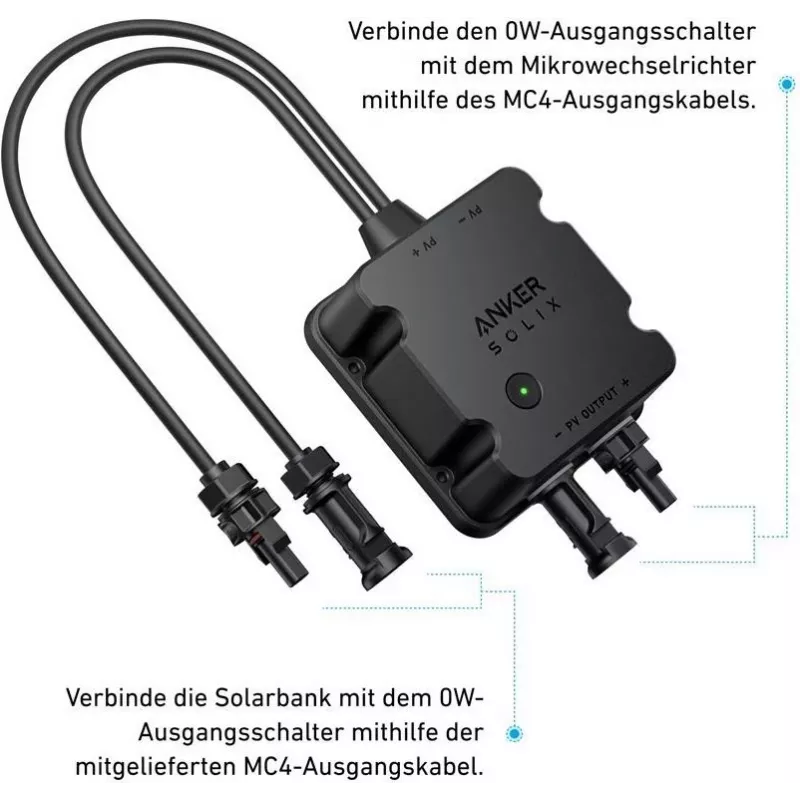 Anker Innovations Anker SOLIX - UPS išėjimo perjungimo dėžutė (A17Y0311)