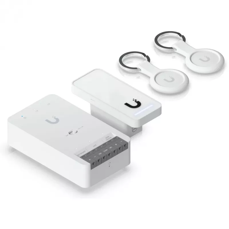 Apsaugos prieigos kontrolės sistema Ubiquiti G3 Starter Kit pilka balta