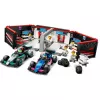 LEGO CITY 60444 F1 garažas su Mercedes-AMG ir Alpine automobiliais