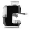 SMEG EGF03BLEU Espreso aparatas. Kava automatas 50-ųjų stilius. juoda