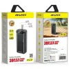 Nešiojama išorinė baterija AWEI PA-12 30000mAh 22.5W juoda