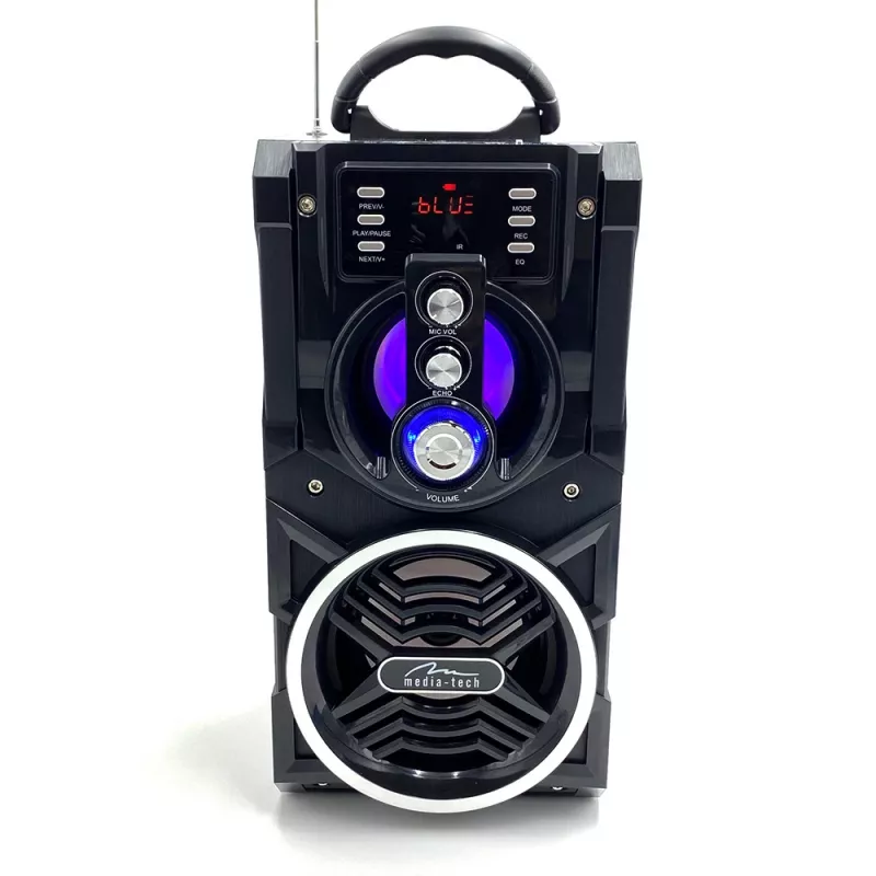 Stereo nešiojamas garsiakalbis Media-Tech PARTYBOX BT MT3150 juodas