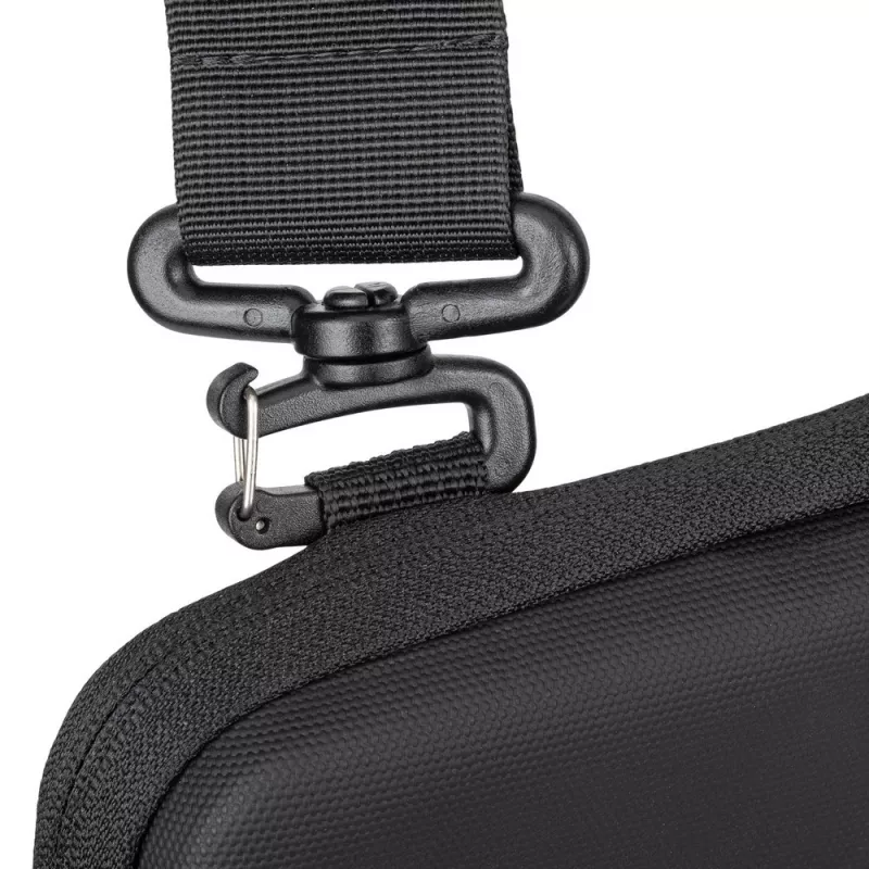 Hardshell case Rivacase 5131 Juoda 15.6 inch with handle and strap