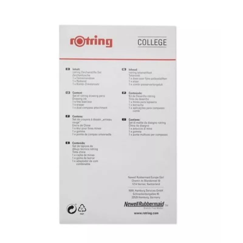 Fineliner Rotring College rinkinys S0699380
