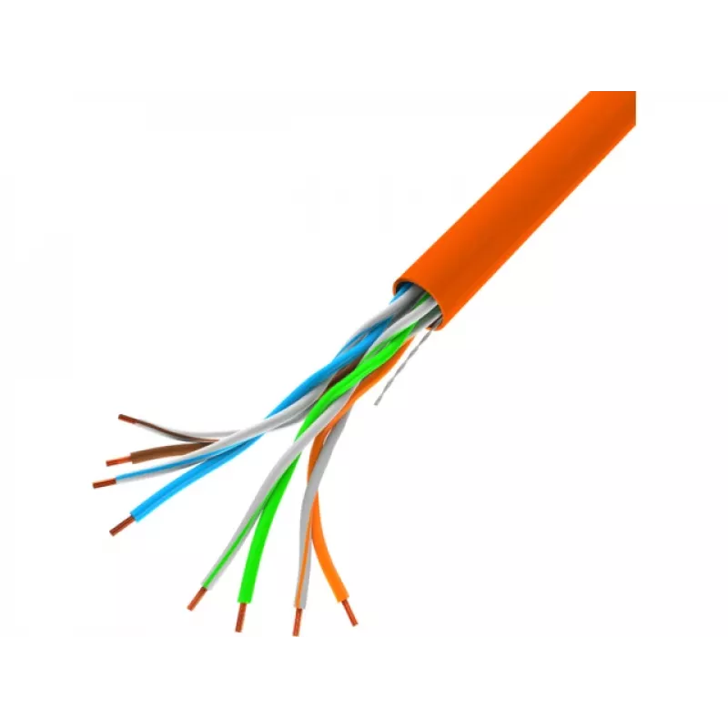 Tinklo kabelis Lanberg LCU5-10CC-0305-O U/UTP Cat5 305 m oranžinis