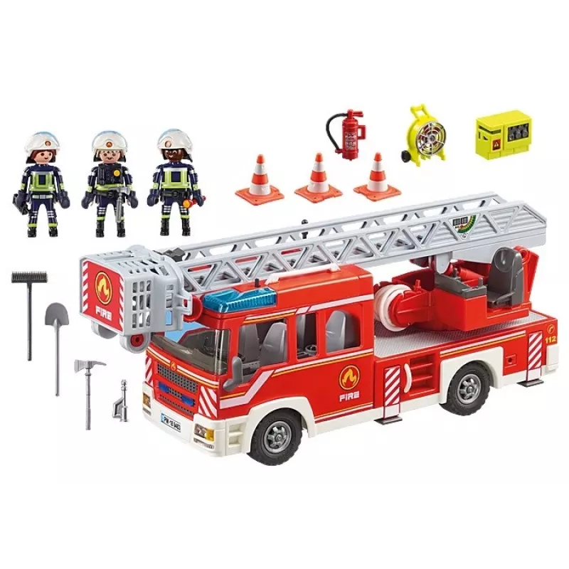 Gaisrinis automobilis Playmobil su kopėčiomis 9463
