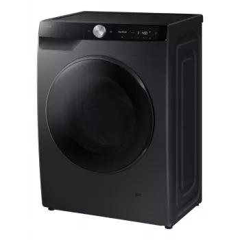 Samsung skalbimo mašina - džiovyklė WD90DG6G94BBU4, skalbimo-džiovinimo kombinuotas prietaisas, 9 kg - 5 kg, 1400 aps./min., energijos klasė E, gylis 56 cm, juoda