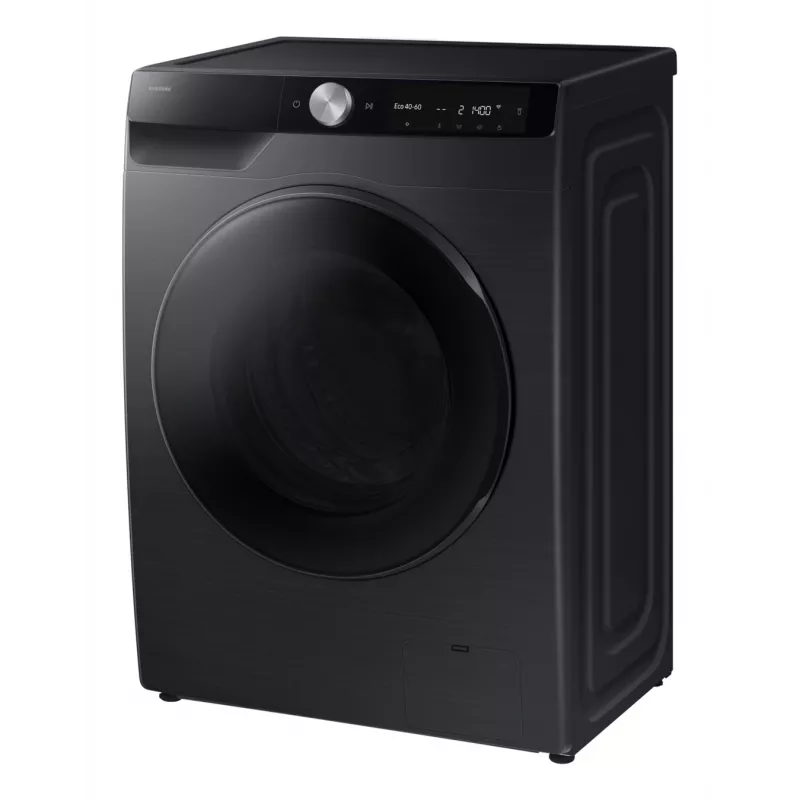Samsung skalbimo mašina - džiovyklė WD90DG6G94BBU4, skalbimo-džiovinimo kombinuotas prietaisas, 9 kg - 5 kg, 1400 aps./min., energijos klasė E, gylis 56 cm, juoda