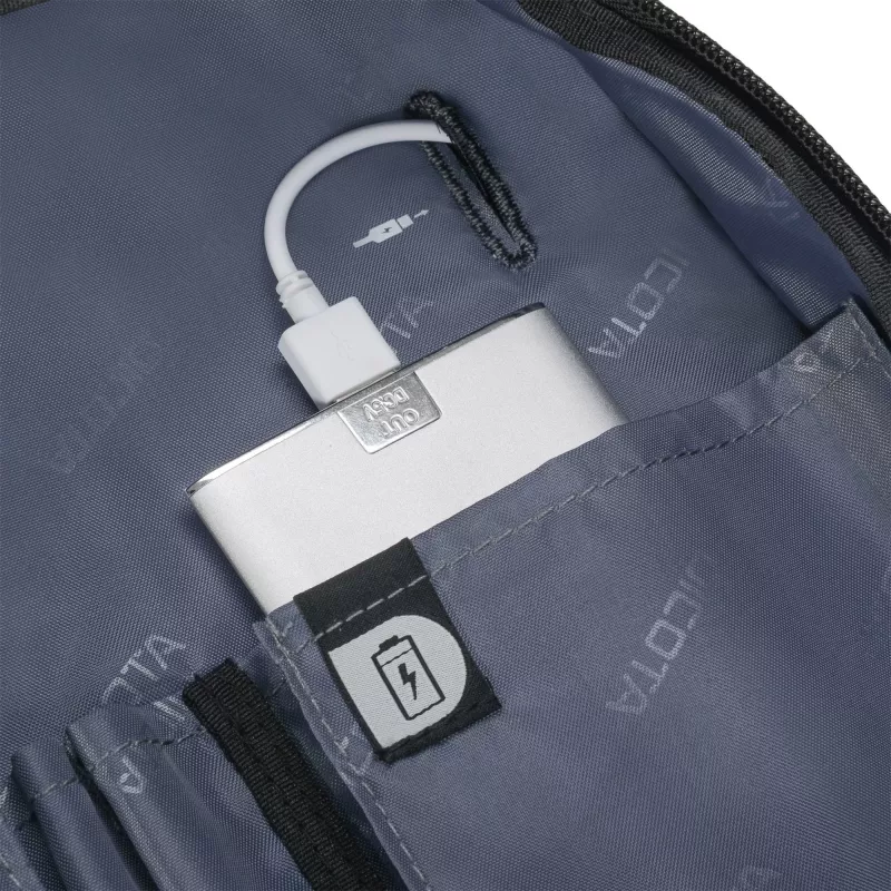 DICOTA Eco Multi Plus SELECT - Dėklas nešiojamam kompiuteriui - 39,6 cm - 35,60 cm (14) - 15,6 - Juoda (D31640)