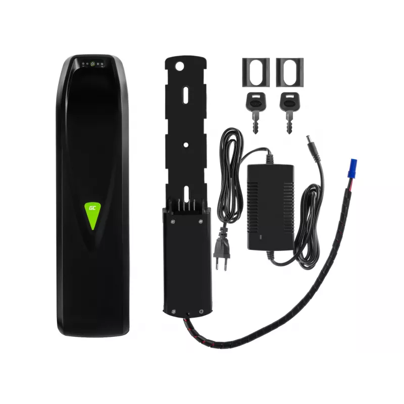 Baterija Green Cell EBIKEGCF03 48V 14500mAh ličio jonų juoda