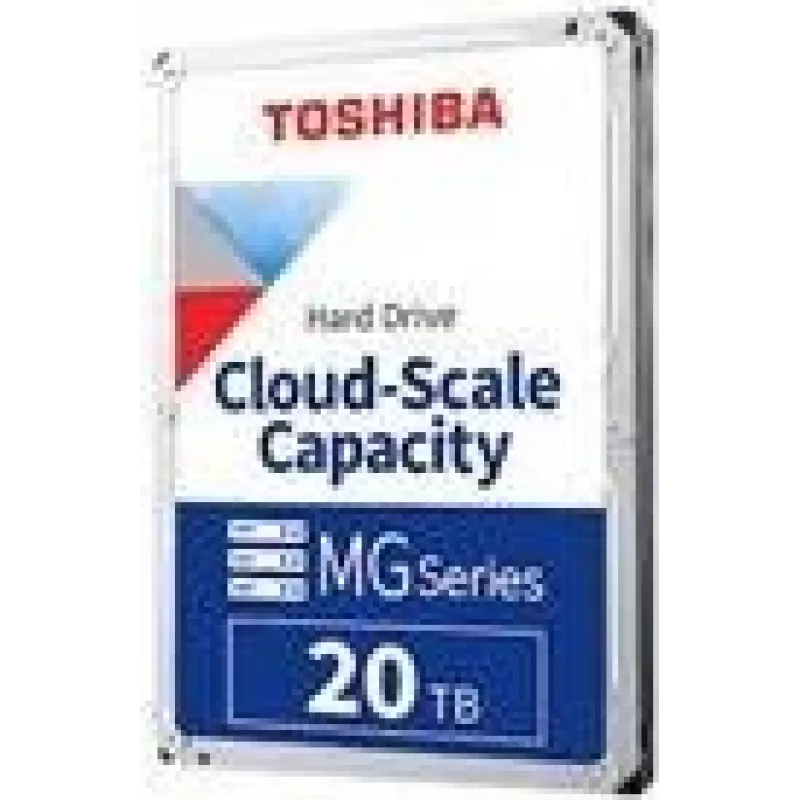 Toshiba MG10 Series MG10ACA20TA - standusis diskas - įmonėms - 20 TB - vidinis - 3,5 colio (8,9 cm)