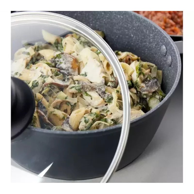 Penkių dalių Russell Hobbs keptuvių rinkinys Metallic Marble RH02814EU7 — nelimpanti danga, įvairūs dydžiai