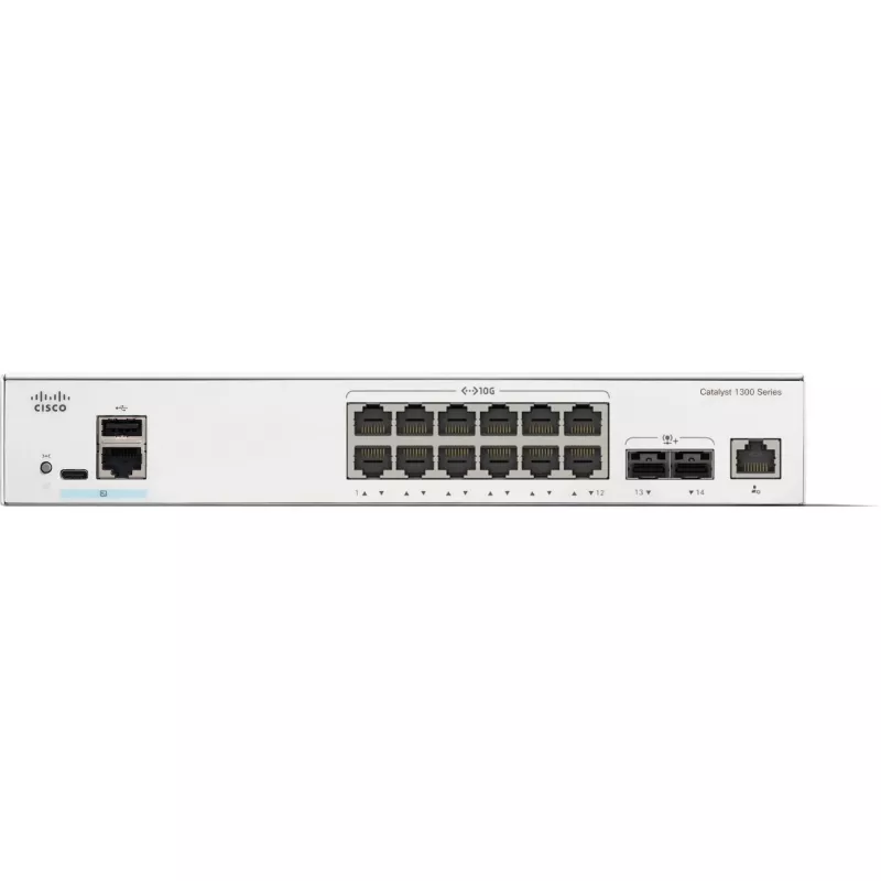 Cisco Catalyst C1300-12XT-2X tinklo jungiklis Valdomas L2/L3 Pilka