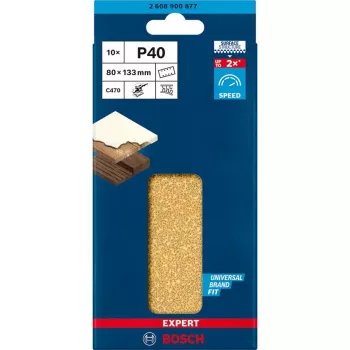 Bosch 2 608 900 877 sukamasis įrankis šlifavimo/šlifavimo reikmenys Mediena Šlifavimo lapas