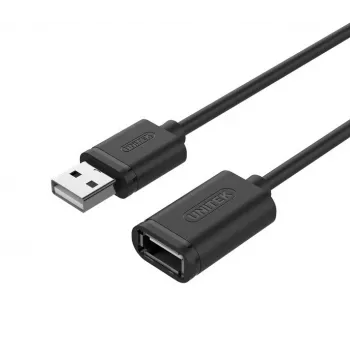 Prailginimo laidas Unitek Y-C428GBK USB 2.0, Am-af