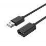 Prailginimo laidas Unitek Y-C428GBK USB 2.0, Am-af