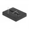 Breadboard DELOCK 18317 — plastikinė belituojamo prototipų kūrimo plokštė, 36×46×10 mm, juoda