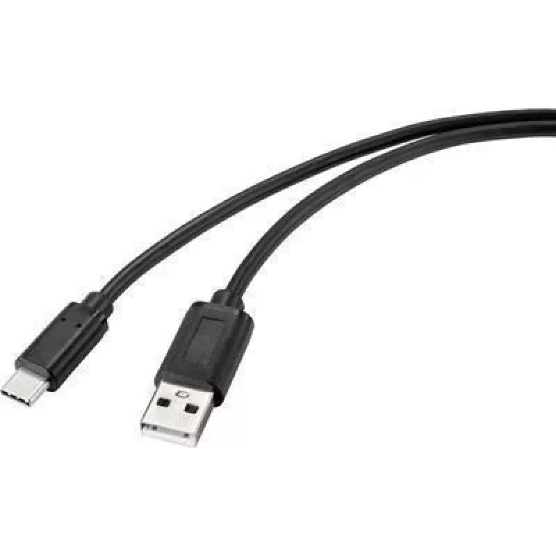 Renkforce RF-4699378 USB laidas juodas