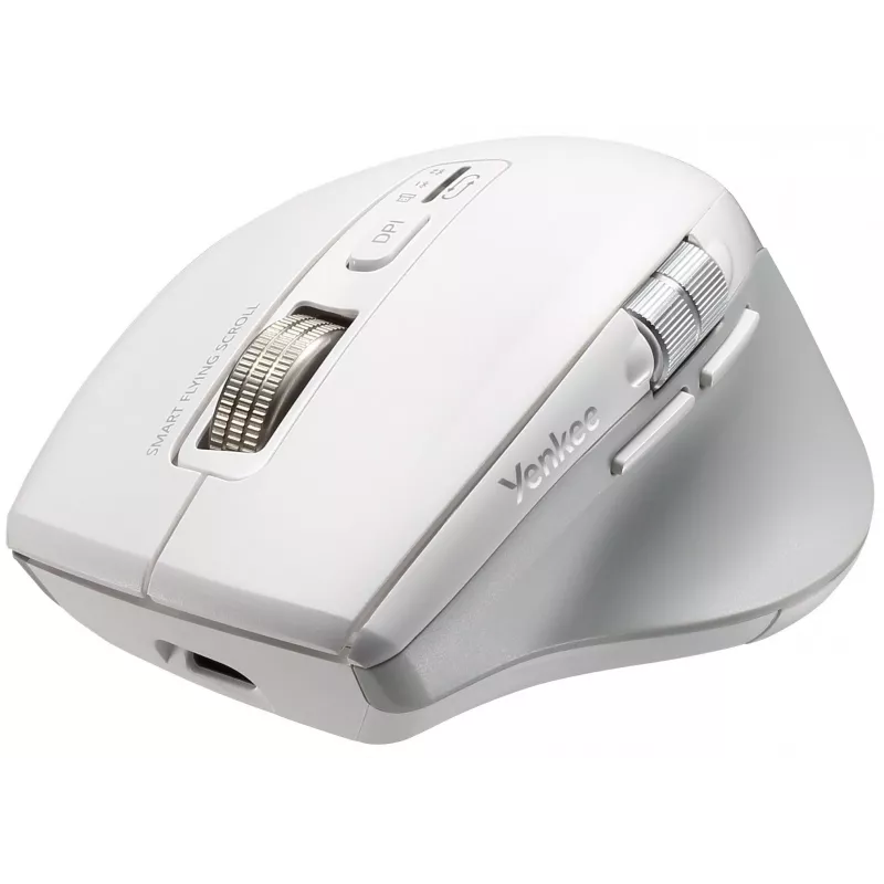 Belaidė pelė YENKEE 2095WH SPIN DUAL Smart Flying Scroll