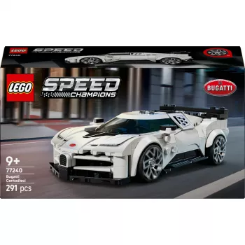 LEGO konstruktorius Bugatti Centodieci Speed Champions 77240 — 291 detalė, 1 minifigūrėlė, amžius 9+