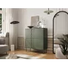 Cama 4D komoda TRESSE 100x40x110 matinis žalias