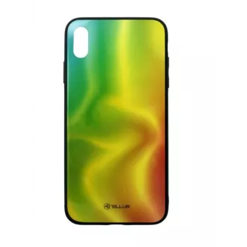 Apsauginio stiklo plėvelė Tellur, skirta iPhone XS Max — atspausdinta šilko apdaila