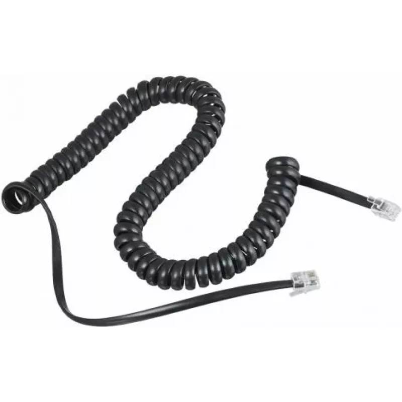 Auerswald 55059 telefono laidas 2 m juodas RJ-10