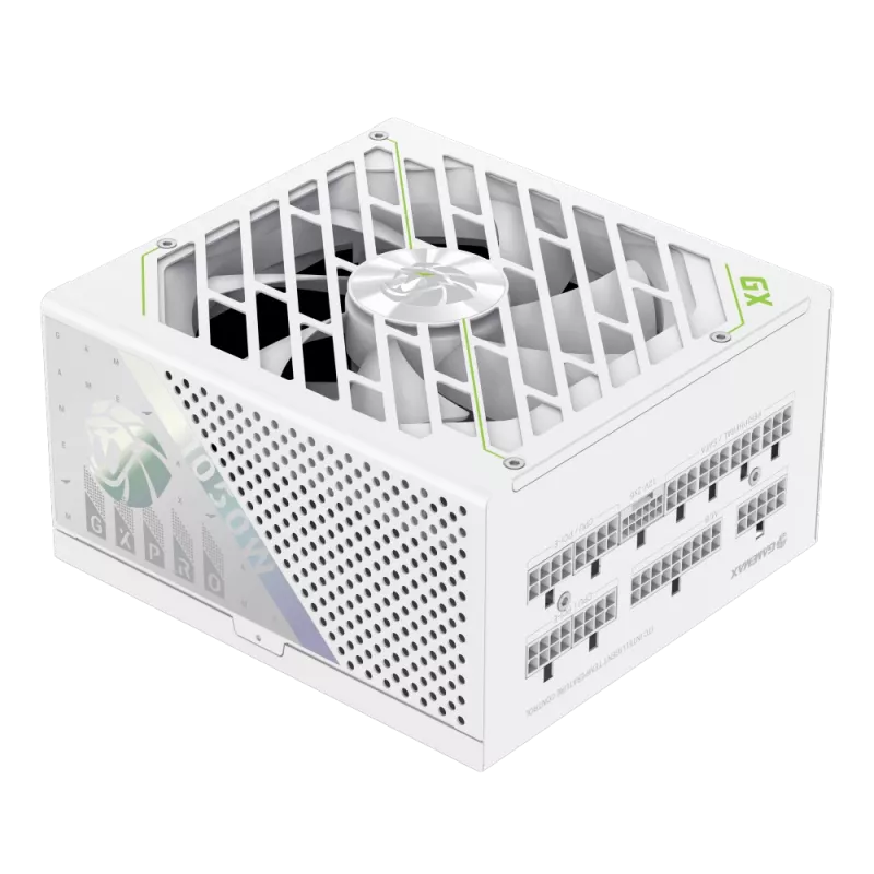 Gamemax maitinimo blokas, 80 PLUS, Gold | GX PRO 1050G WH | 1050 W