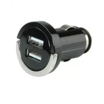 VALUE USB įkroviklis – automobilinis maitinimo šaltinis – 10 W – 2,1 A – 2 išvesties prievadai (USB)