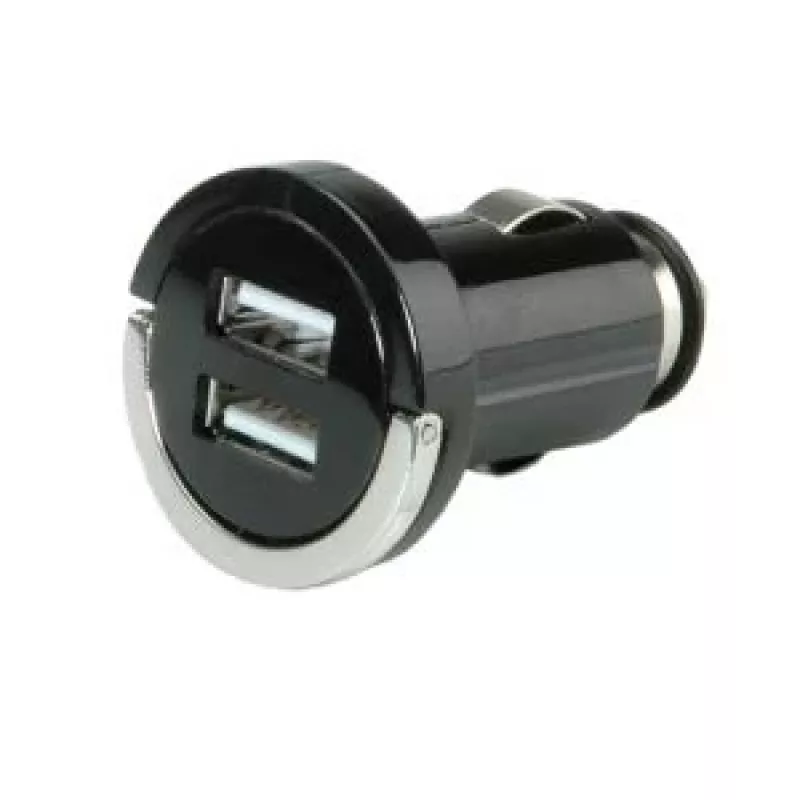 VALUE USB įkroviklis – automobilinis maitinimo šaltinis – 10 W – 2,1 A – 2 išvesties prievadai (USB)
