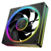 Korpuso ventiliatorius MODECOM VOLCANO LOOP 120 ARGB Reverse Fan Juoda 120 mm PWM 400–1400 RPM ARGB antraštė