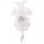 NeXtime klok 2988 Cuckoo Weeble, 41x21 cm, Sieninis, Baltas