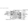 DECT telephone Grandstream GXP1628 — DECT stalinis / sieninis telefonas, LCD 132x48 px, garsiakalbis, 500 kontaktų, RJ‑9 ausinės