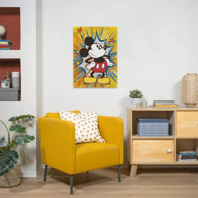 Dėlionė Disney Retro Mickey (1000 detalių)