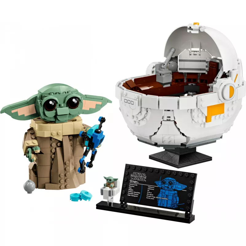 LEGO STAR WARS 75403 Grogu su levitaciniu vežimėliu