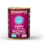 CHAMPER Puppy Monoprotein Salmon - šlapias šunų maistas - 400g