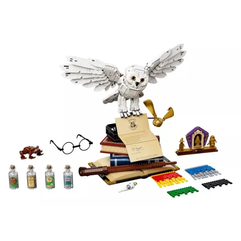 LEGO Hogwarts Icons Collectors Edition 76391 — 3010 detalės, 3 minifigūrėlės, 18+