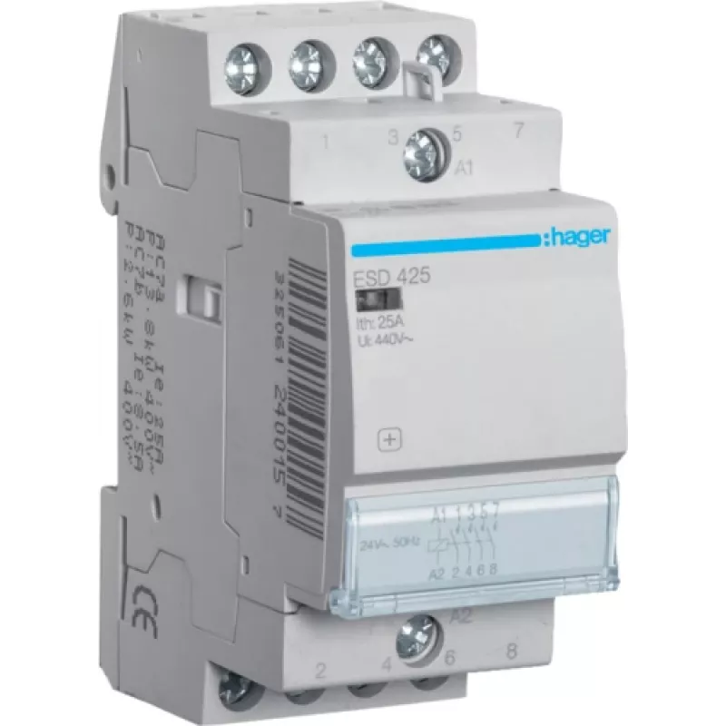 Kontaktorius 25A 4S 24V ESD425 (ESD425)
