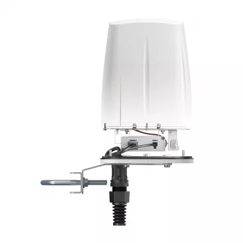 Įvairiakryptė tinklo antena QuWireless QuSpot A140S-A, PoE/LAN, 0,694–2,7 GHz, iki 4 dBi, balta