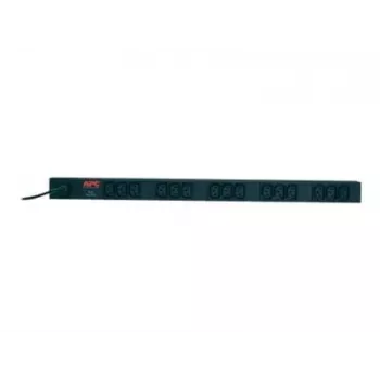 APC RACK PDU BASIC ZERO U 10A 230V maitinimo paskirstymo įrenginys (PDU) 15 kintamosios srovės lizdų 0U juodas