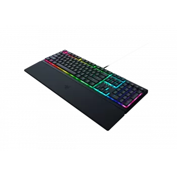 Razer Ornata V3 RGB žaidimų USB klaviatūra juoda pilno dydžio laidinė mecha-membrane
