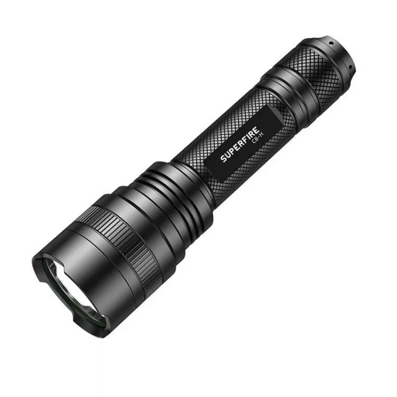 Žibintuvėlis Supfire C8-H — 1200 lm, USB įkraunamas, 250 m spindulys