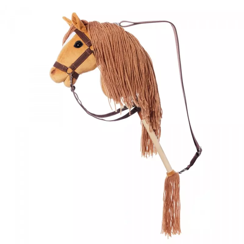 Arkliukas ant lazdos HOPPIHORSE Hobby Horse A3 Kaštonas